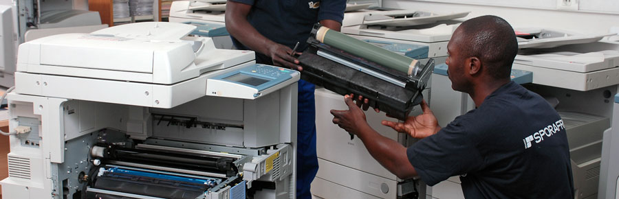 Impression professionnelle au Congo